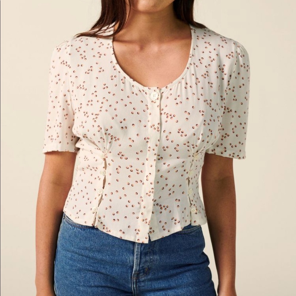 Rouje Paris Marie Blouse (Size 36)